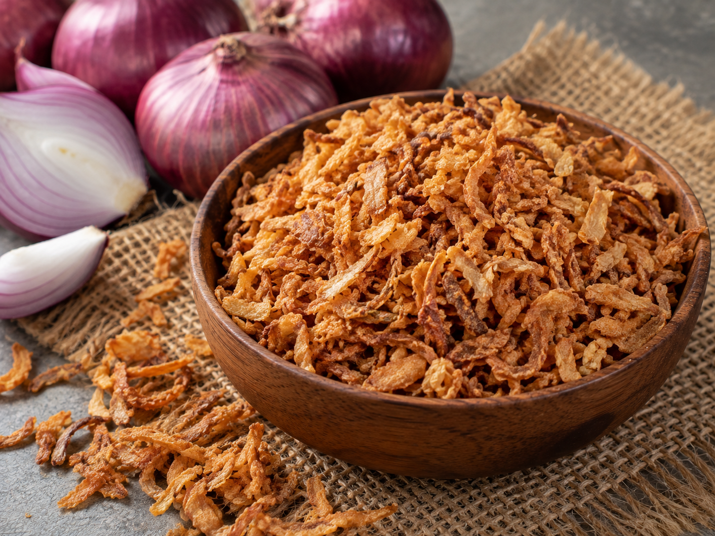 Dehydrated Fried Onion