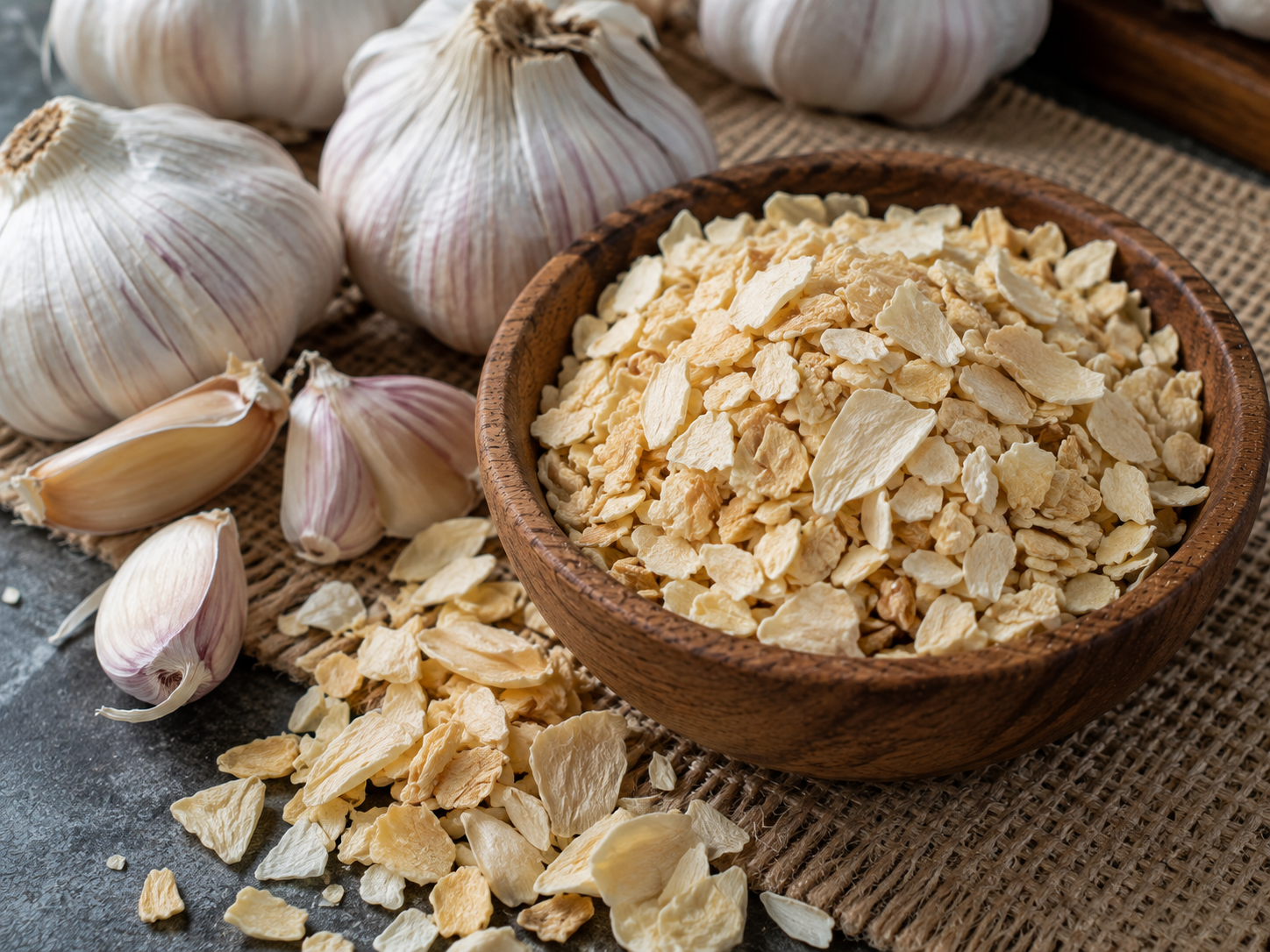 Dehydrated Chopped Garlic