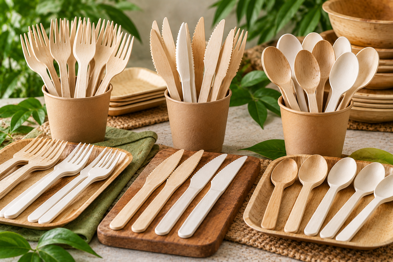 Cups and Cutlery