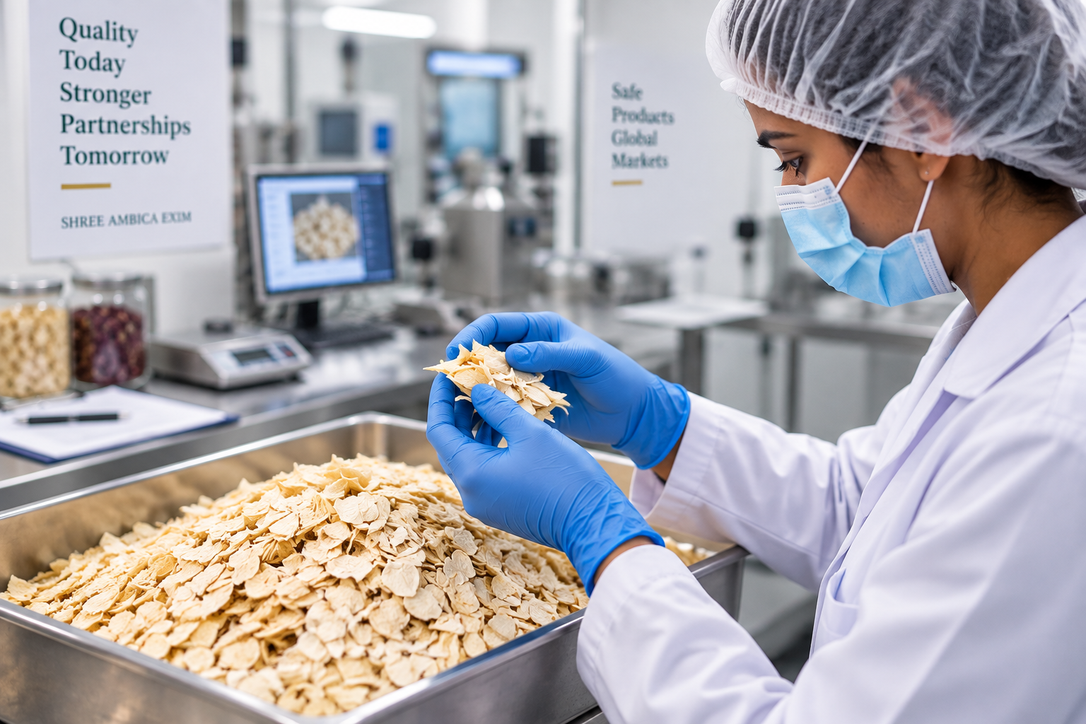 Quality inspection of food ingredients