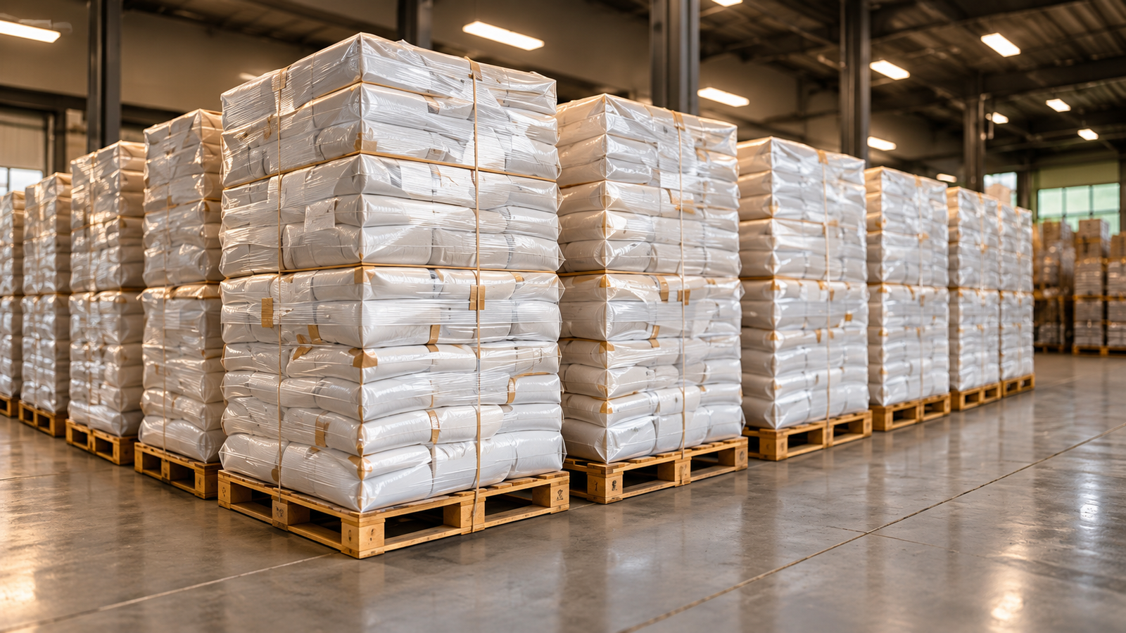 Export-grade packaging prepared for global delivery