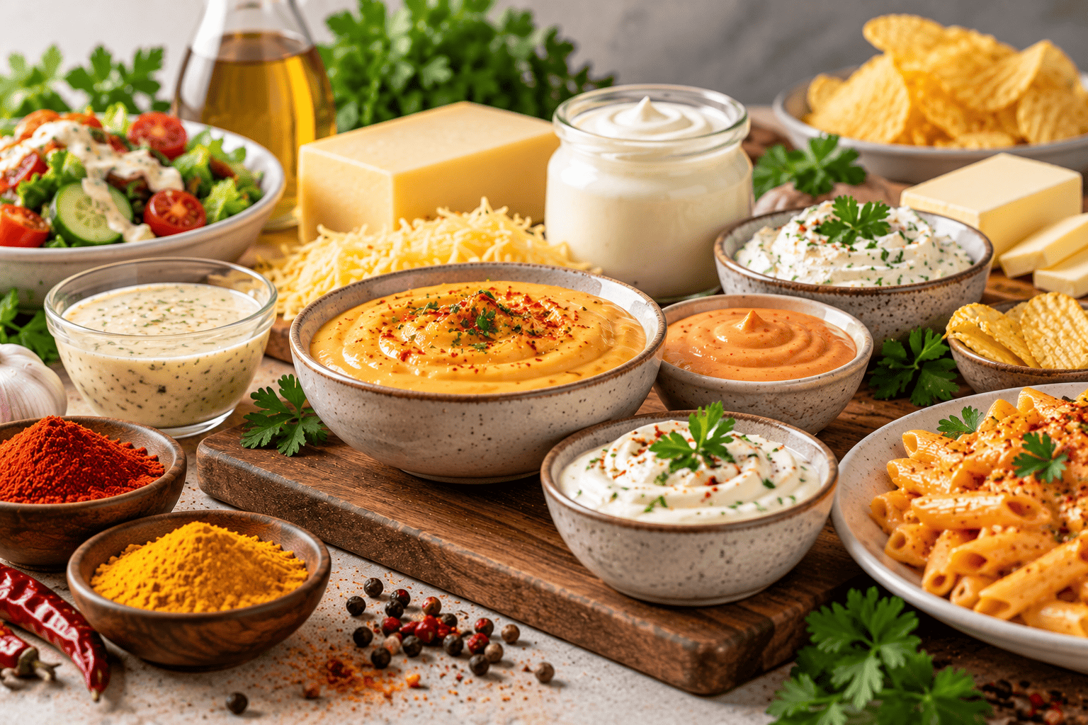 Dairy and convenience food applications