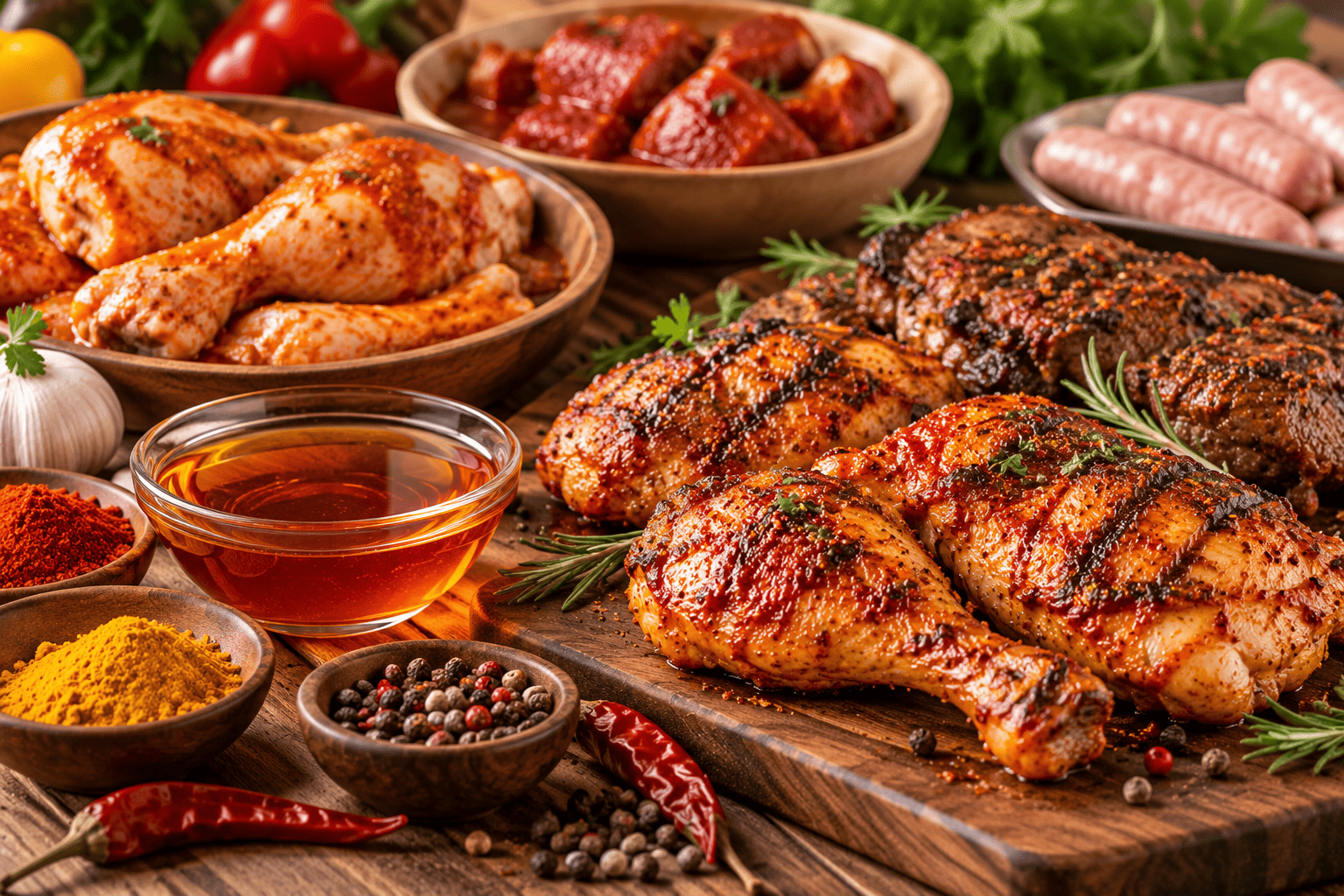 Meat and poultry applications